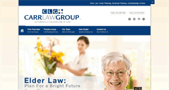 Desktop Screenshot of carrlawgroup.com